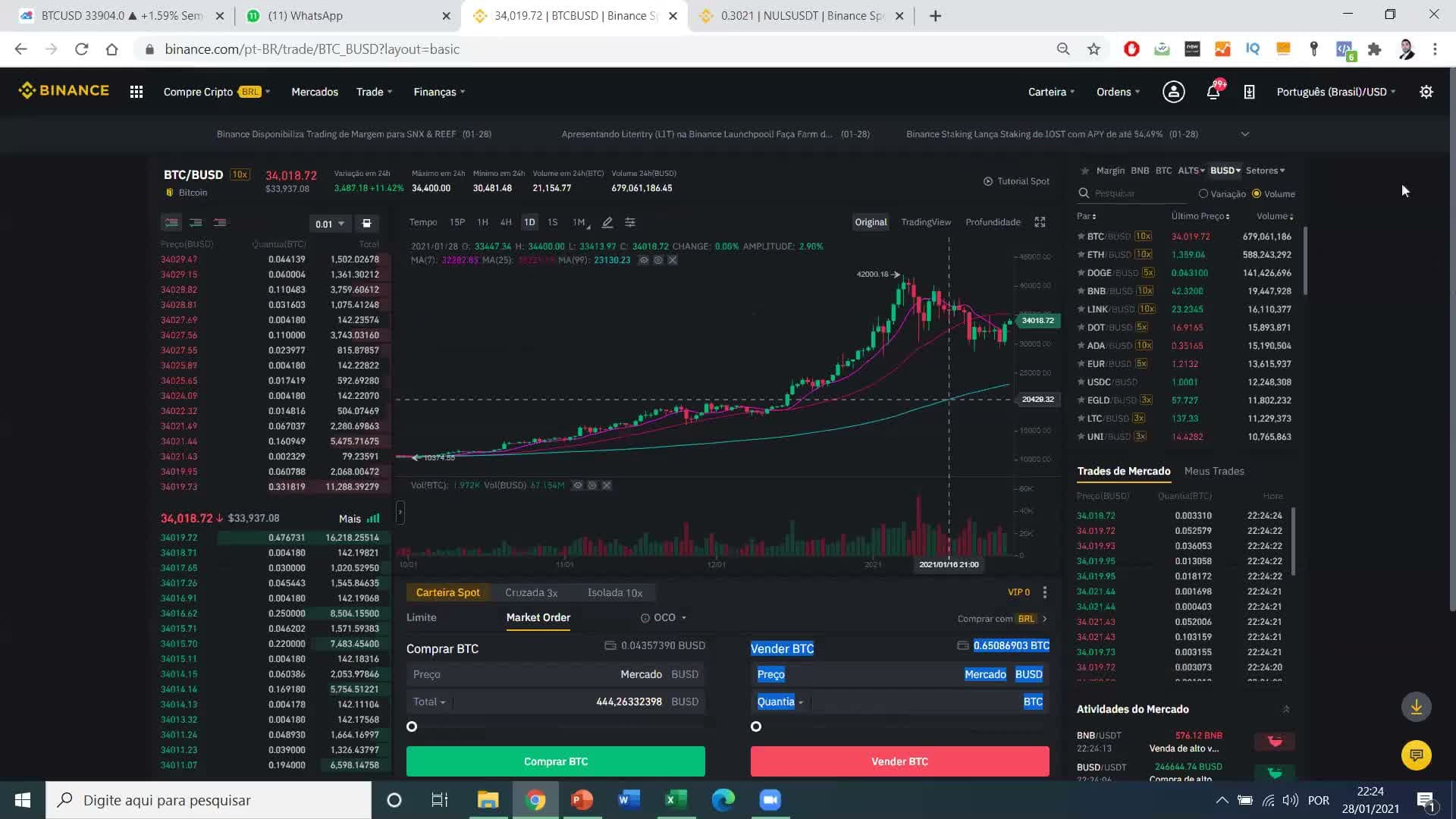 Treinamento Criptotrader 3.0