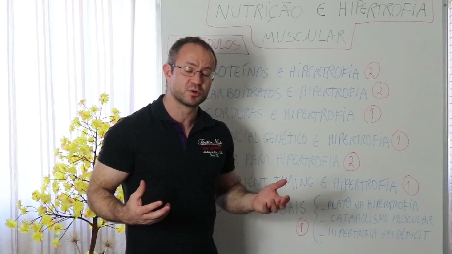 Nutricao e Hipertrofia Muscular