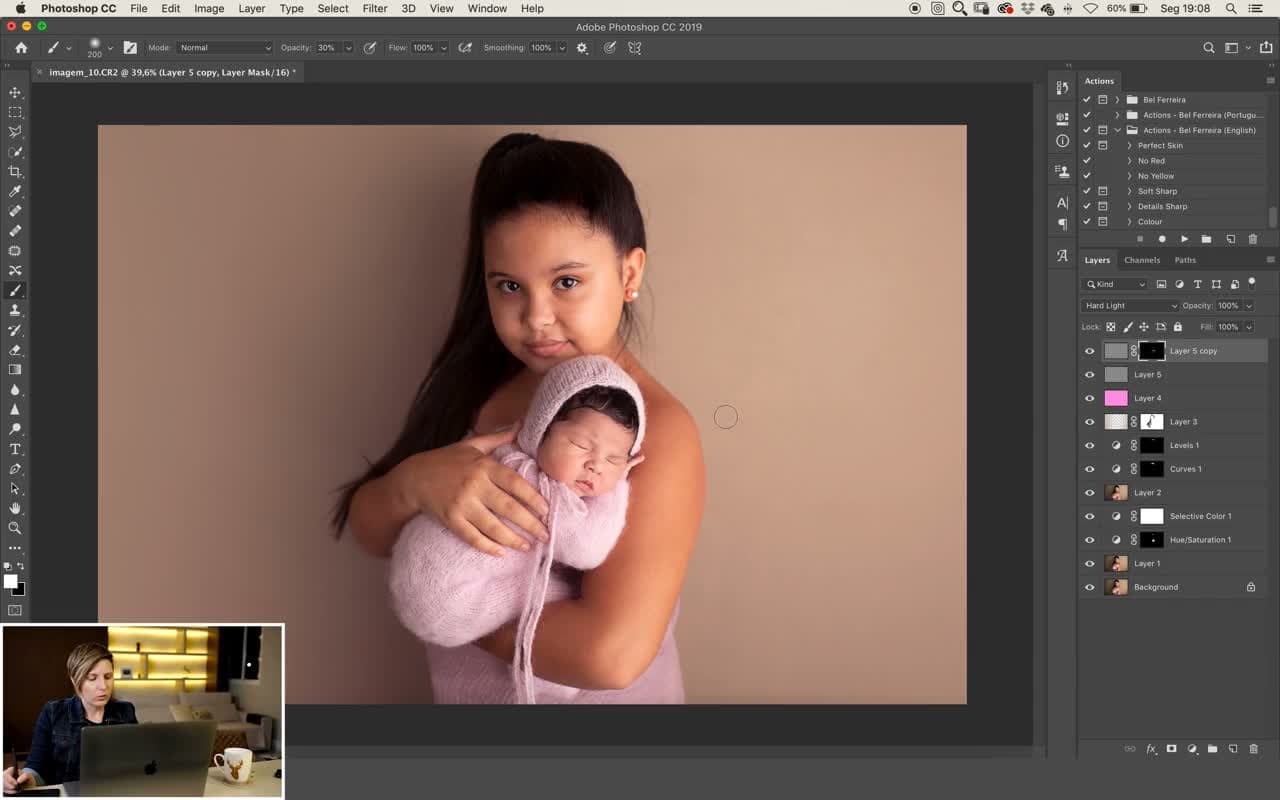 Edição de Fotografia Newborn e Infantil - Bel Ferreira