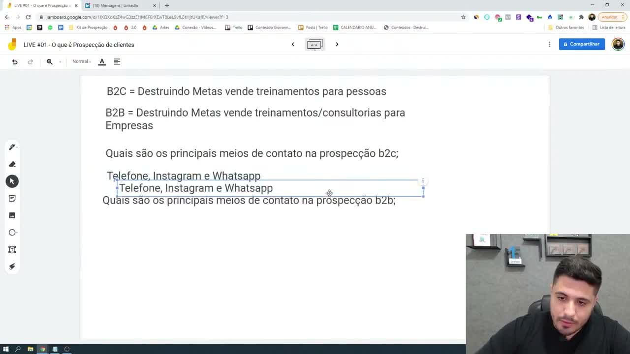 Máquina de Prospecção - Lives Semanais Atualizado - Giovanne Saraiva