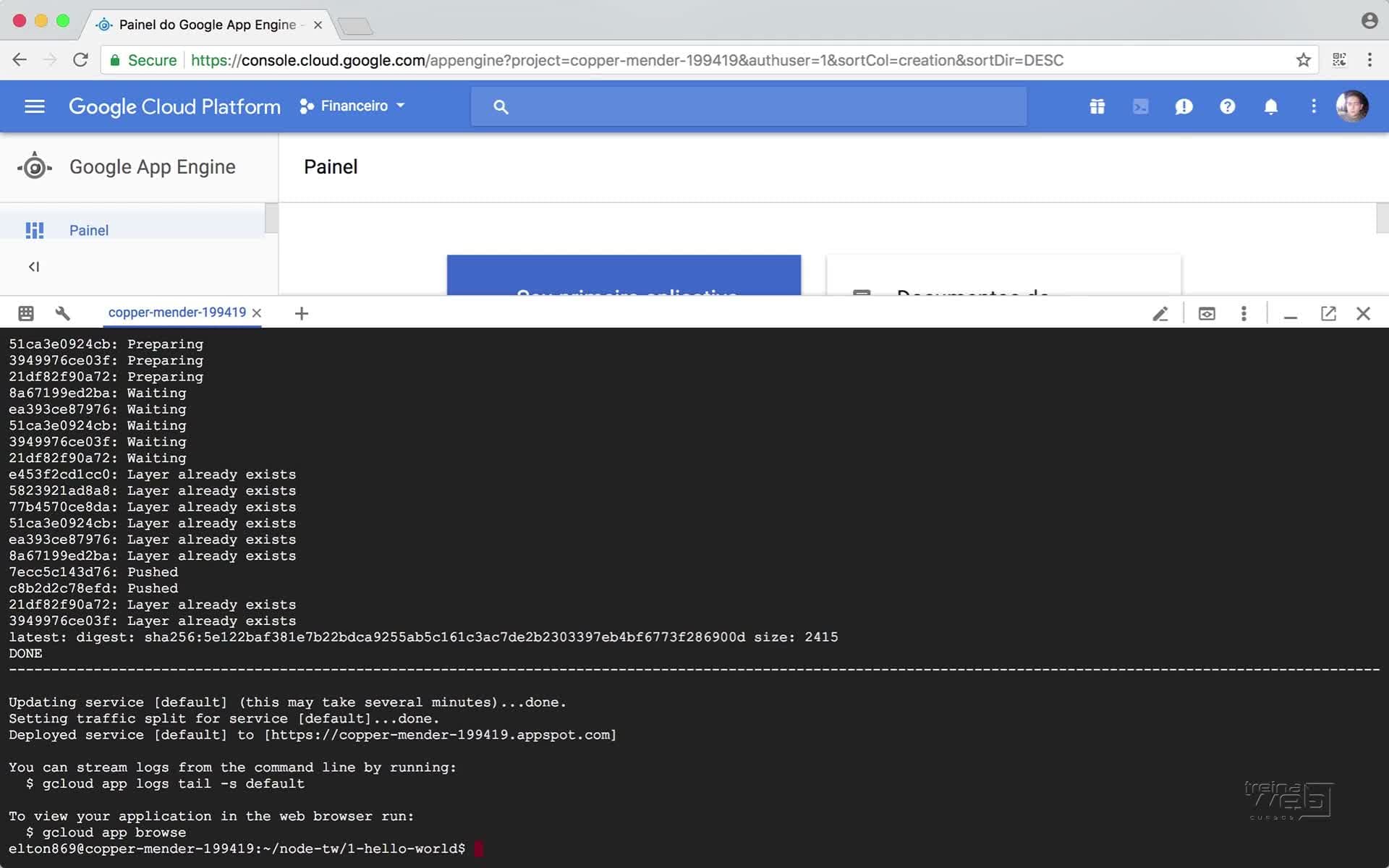 Google Cloud Primeiros Passos
