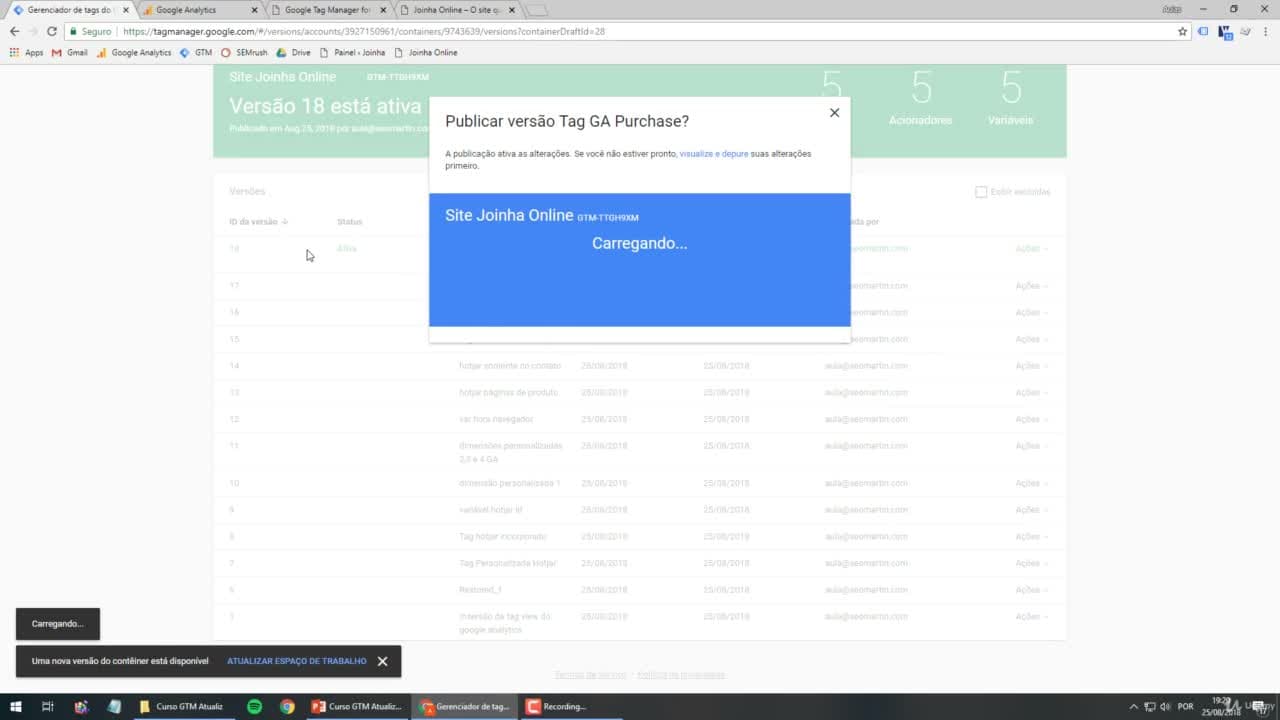 12 MODO TURBO - Curso Google Tag Manager - GTM - Essencial na Prática