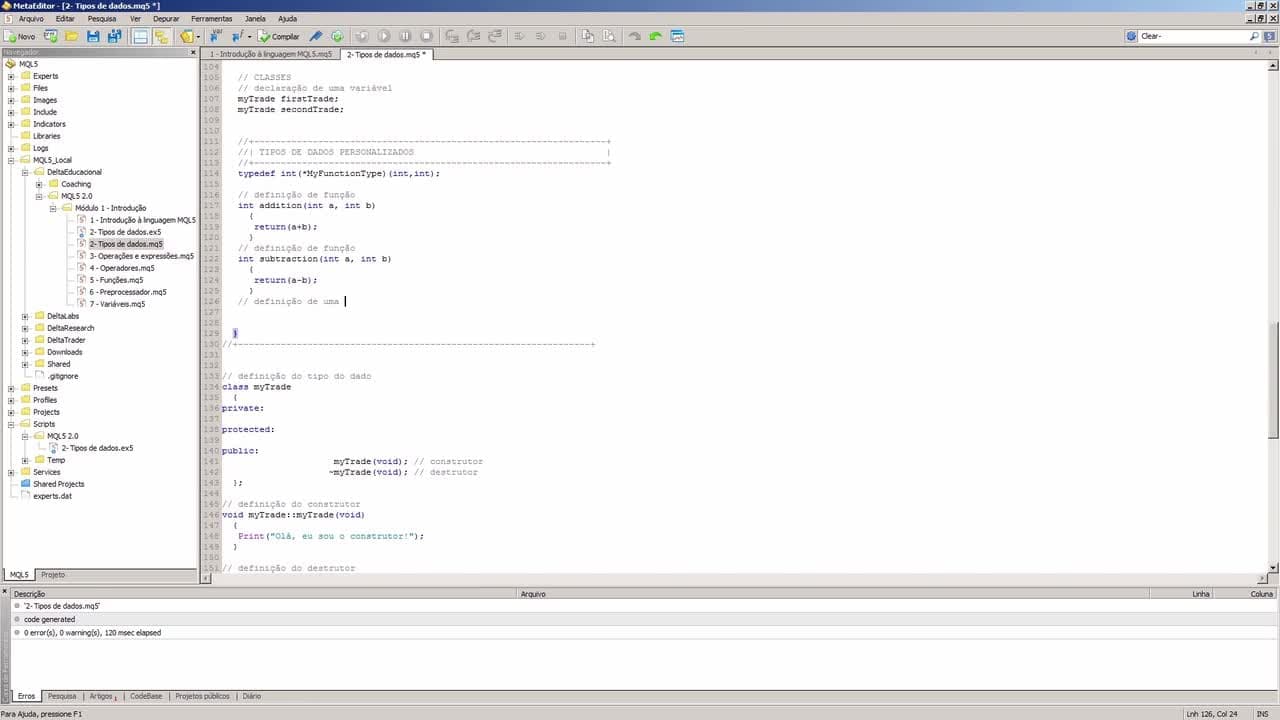 10 MODO TURBO - Programe Seu Robô 2.0 - DeltaTrader